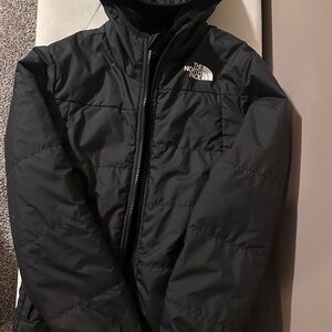 The North Face Charcoal Quilted Jacket